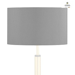 Shade for table lamp DROP / stool lamp MIU,  30cm / height 18cm, light grey chintz