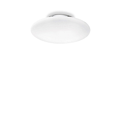 Loftlampe SMARTIES BIANCO PL1 D33 Væglampe, 1-flamme, E27, Ø 33cm, hvid