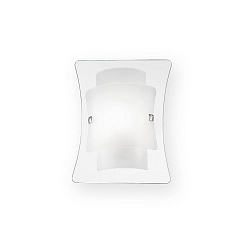 V�glampe TRIPLO AP1, 1-flamme, E27, gennemsigtig