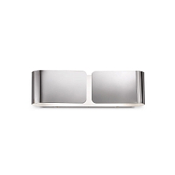 V�glampe CLIP AP2 SMALL ARGENTO, 2-flammer, E27, chrom