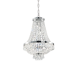 Lysekrone CAESAR SP9, 9-flammer, G9, 40W, chrom