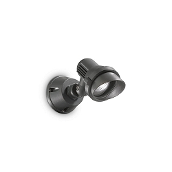 Udendørslampe TERRA AP1 SMALL Væglampe, 1-flamme, GU10, 35W, antracit