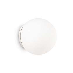 Væglampe MAPA BIANCO AP1 D30, E27, Ø 30cm, hvid