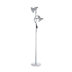Standerlampe POLLY PT2, 2-flammer, E27, chrom
