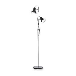 Standerlampe POLLY PT2, 2-flammer, E27, s�lv