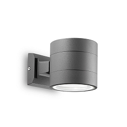 Udendørs Væglampe SNIF AP1 ROUND, G9, 40W, antracit