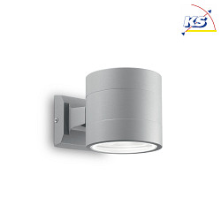 Outdoor wall luminaire SNIF AP1 ROUND, G9, 40W, gray