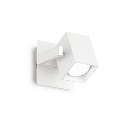 V�g- og Loftlampe MOUSE 1-flamme, svingbar, drejelig GU10 IP20, sort