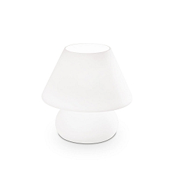 Bordlampe PRATO TL1 BIG, E27, hvid