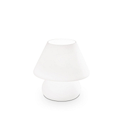 Bordlampe PRATO TL1 SMALL BIANCO, E14, hvid