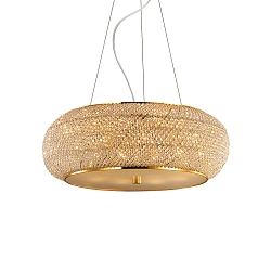 Pendel PASHA SP10 10-flammer E14 IP20, guld
