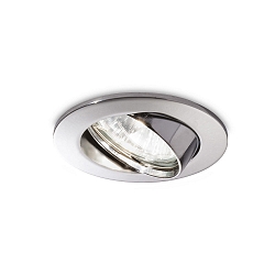 Indbygningslampe SWING svingbar GU10 IP20, bruneret