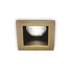 Downlight FUNKY GU10 IP20, bruneret