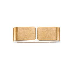 V�glampe CLIP AP2 SMALL ARGENTO, 2-flammer, E27, guld