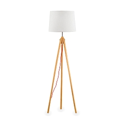 Standerlampe YORK PT1, E27, hvid