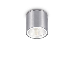 Udend�rs loftlampe GUN PL1 cylindrisk, overflademonteret version GU10 IP44, antracit d�mpbar