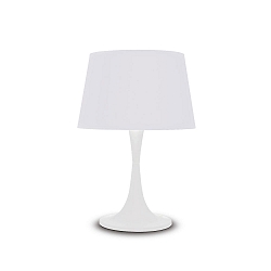 Bordlampe LONDON TL1 BIG, E27, hvid