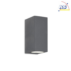 Outdoor luminaire UP AP2 Wall luminaire, 2 flames, G9, 40W, anthracite