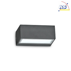 Wall luminaire TWIN AP1, G9, 35W, anthracite