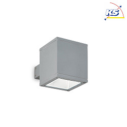 Outdoor wall luminaire SNIF AP1 SQUARE, G9, 40W, gray