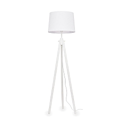 Standerlampe YORK PT1, E27, hvid