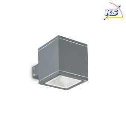 Outdoor wall luminaire SNIF AP1 SQUARE, G9, 40W, anthracite