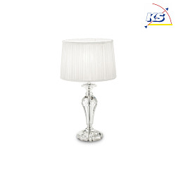 Table lamp KATE-2 TL1 ROUND, E27, white