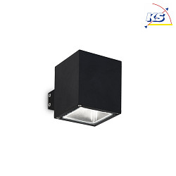 Outdoor wall luminaire SNIF AP1 SQUARE UP & DOWN, G9, 40W, black