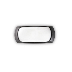 LED wall luminaire FRANCY-2 AP1, E27, black