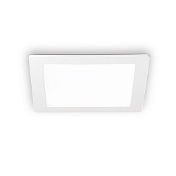 LED recessed area light GROOVE SQUARE, IP20, 22.7cm, 30W 3000K 2450lm 110�, white