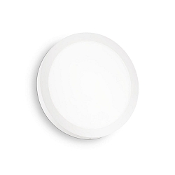 V�g- og Loftlampe UNIVERSAL ROUND IP20, hvid