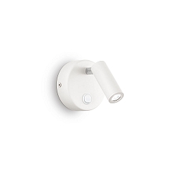 V�glampe PAGE ROUND svingbar, med afbryder IP20, hvid
