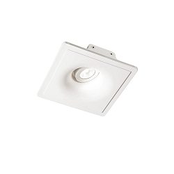 Indbygningslampe ZEPHYR D20 overmalbar GU10 IP20, hvid