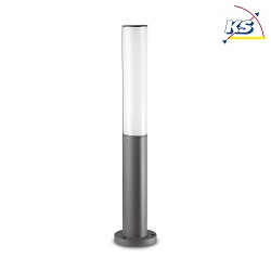 Outdoor LED floor luminaire ETERE, IP44, height 60.5cm, 10.5W 4000K 780lm, anthracite