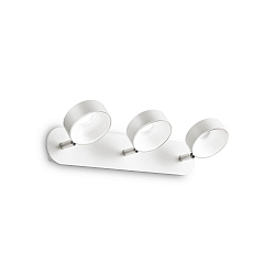 V�g- og Loftlampe OBY 3-flammer IP20, hvid