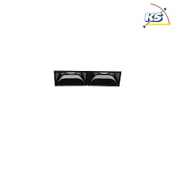 LED ceiling luminaire LIKA TRIMLESS, recessed mounting, lenght 6.5cm, 4W 3000K 440lm 29, white / black