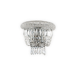 V�glampe DUBAI 2-flammer E14 IP20, chrom