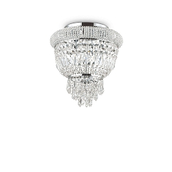 Loftlampe DUBAI 3-flammer E14 IP20, chrom