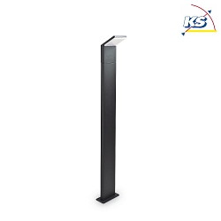 LED Outdoor floor luminaire STYLE, IP 54, height 100cm, 9W 4000K 680lm, anthracite