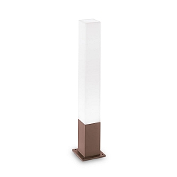 Udendørs stativlampe EDO OUTDOOR SQUARE GX53 IP44, kaffebrun