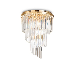 Loftlampe CARLTON 12-flammer E14 IP20