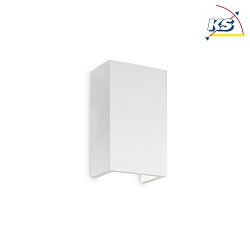 Wall luminaire FLASH GESSO HIGH, Up/Down, G9 max. 40W, paintable plaster