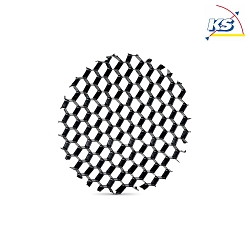 Honeycomb filter for LED 3-phase track spot QUICK (28W Version)