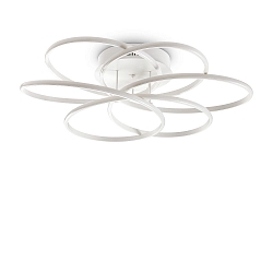 V�g- og Loftlampe KAROL IP20, hvid