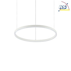 LED pendant luminaire ORACLE SLIM,  50cm, 29W 3000K 1600lm, white