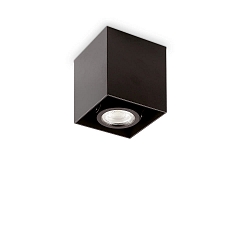 Loftlampe MOOD SQUARE svingbar GU10 IP20, sort