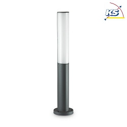 Outdoor LED floor luminaire ETERE, IP44, height 60.5cm, 10.5W 3000K 720lm, anthracite