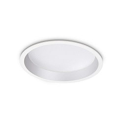 Indbygningslampe DEEP IP20, hvid