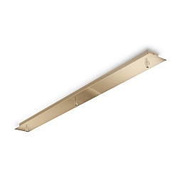 Loftsroset til LINEAR STANDARD 3-fold, lang, messing, bruneret