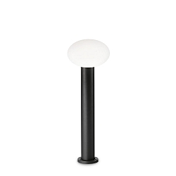 Standerlampe CLIO 1 1-flamme, uden skærm E27 IP44, sort